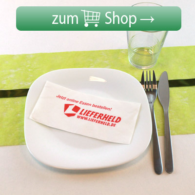 Servietten bedrucken im Flexodruck
